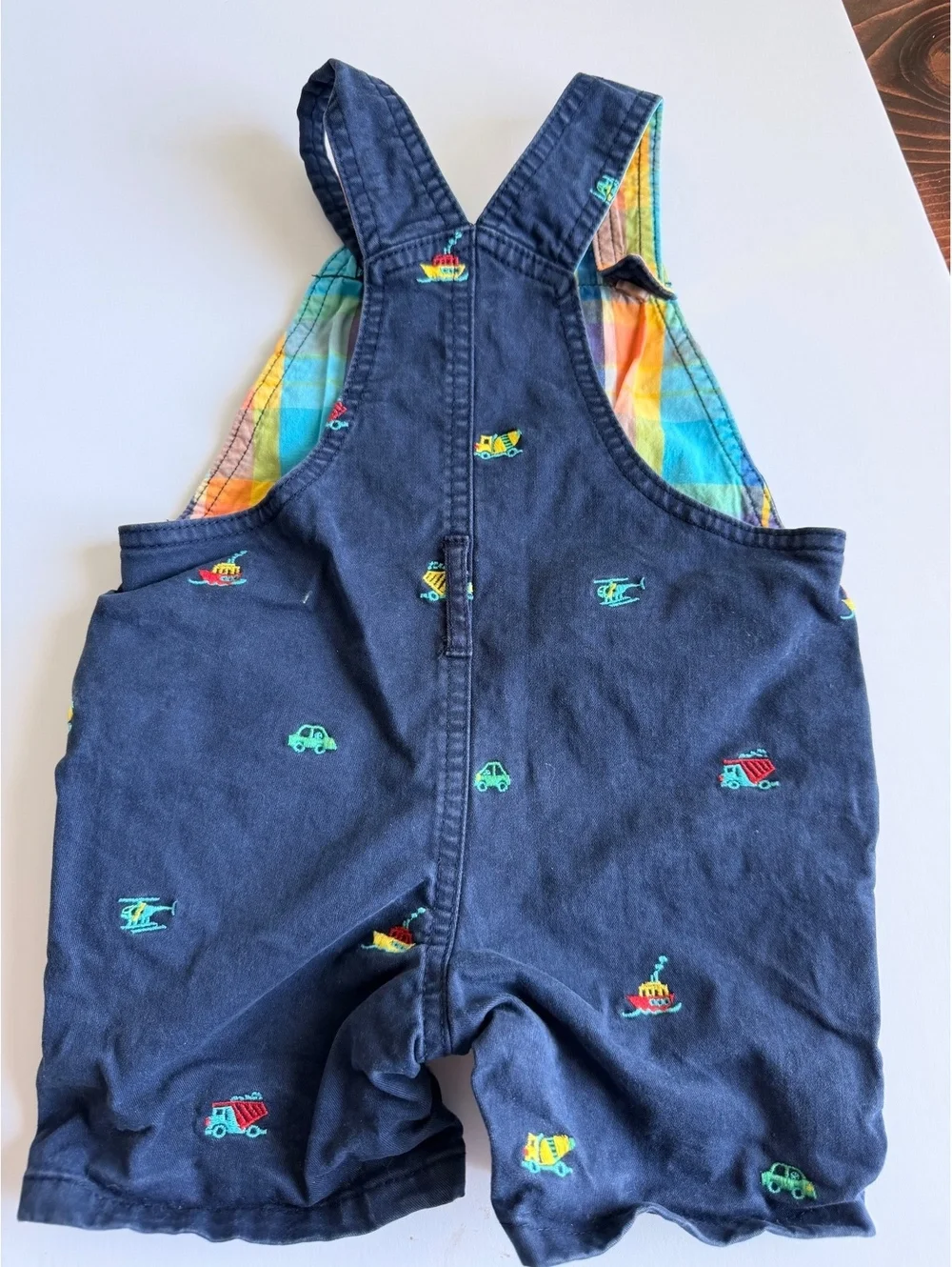 Gymboree Embroidered Vehicle Overalls